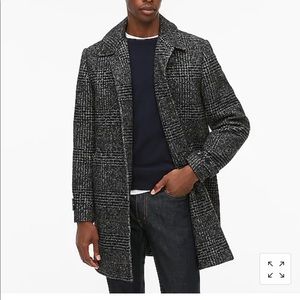 J Crew Plaid Thompson Car Coat NWT